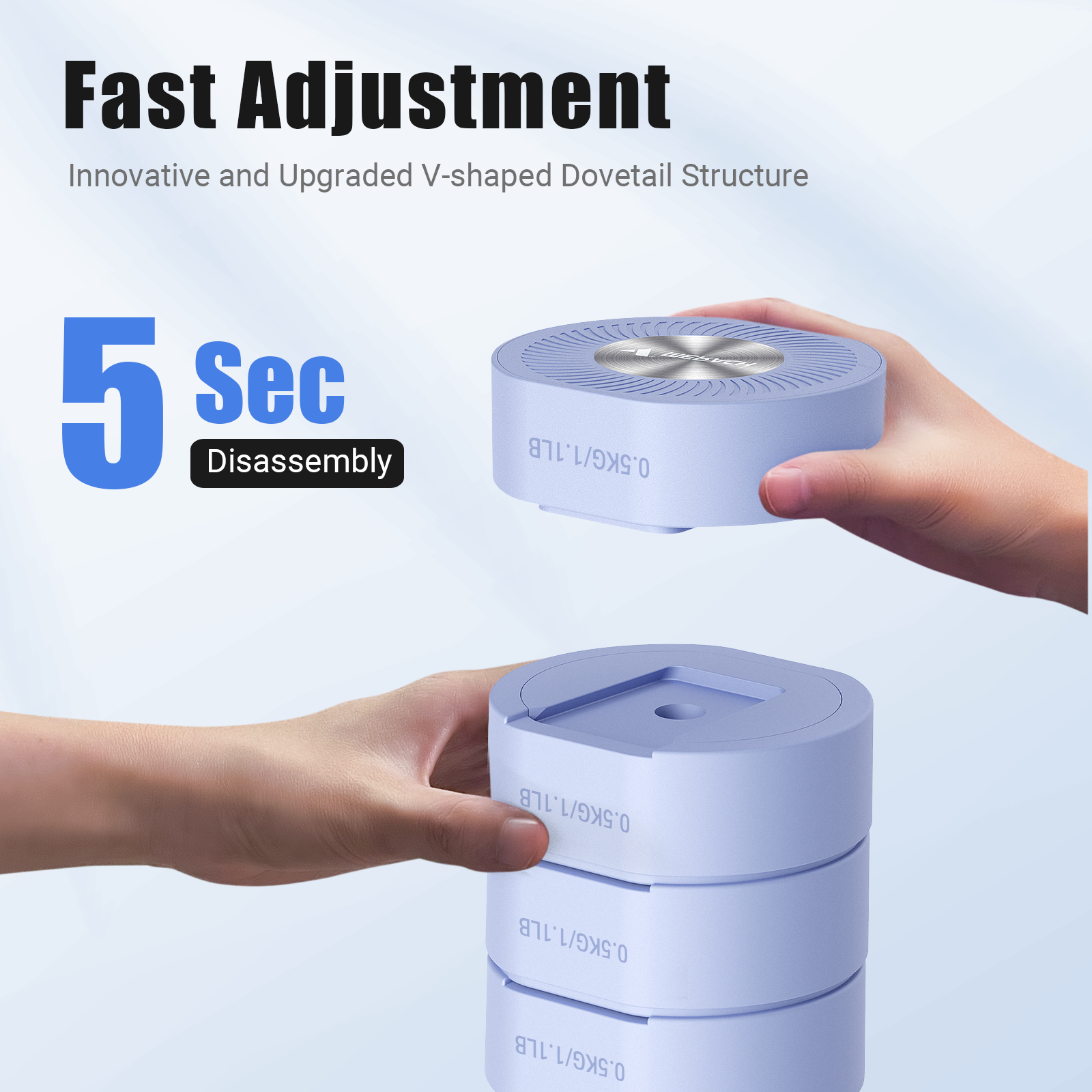 2444 Adjustable Dumbbell 4kg Set for Home Gym