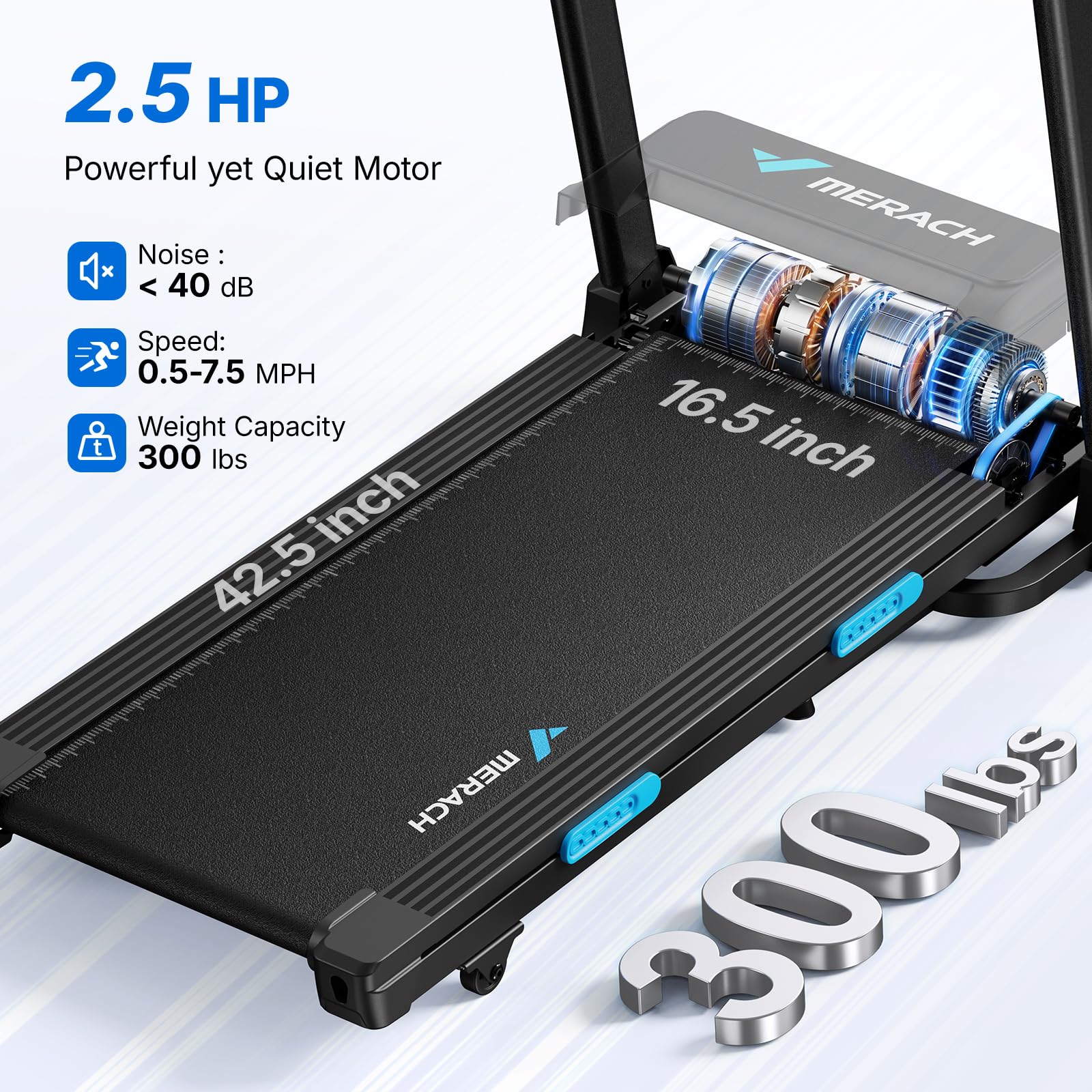 T12 Foldable Treadmill with 15% Auto-Incline