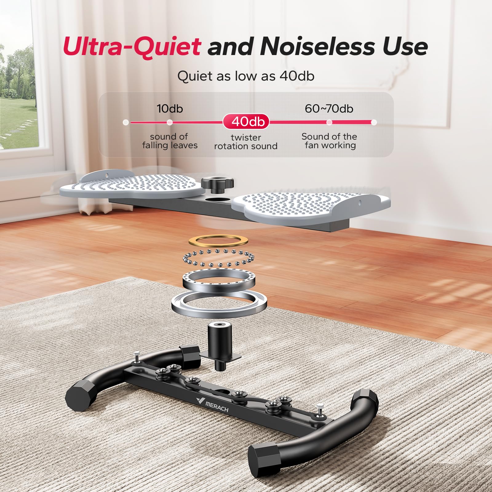 2465 Ab Twister Board with 300lb Capacity for Home Use