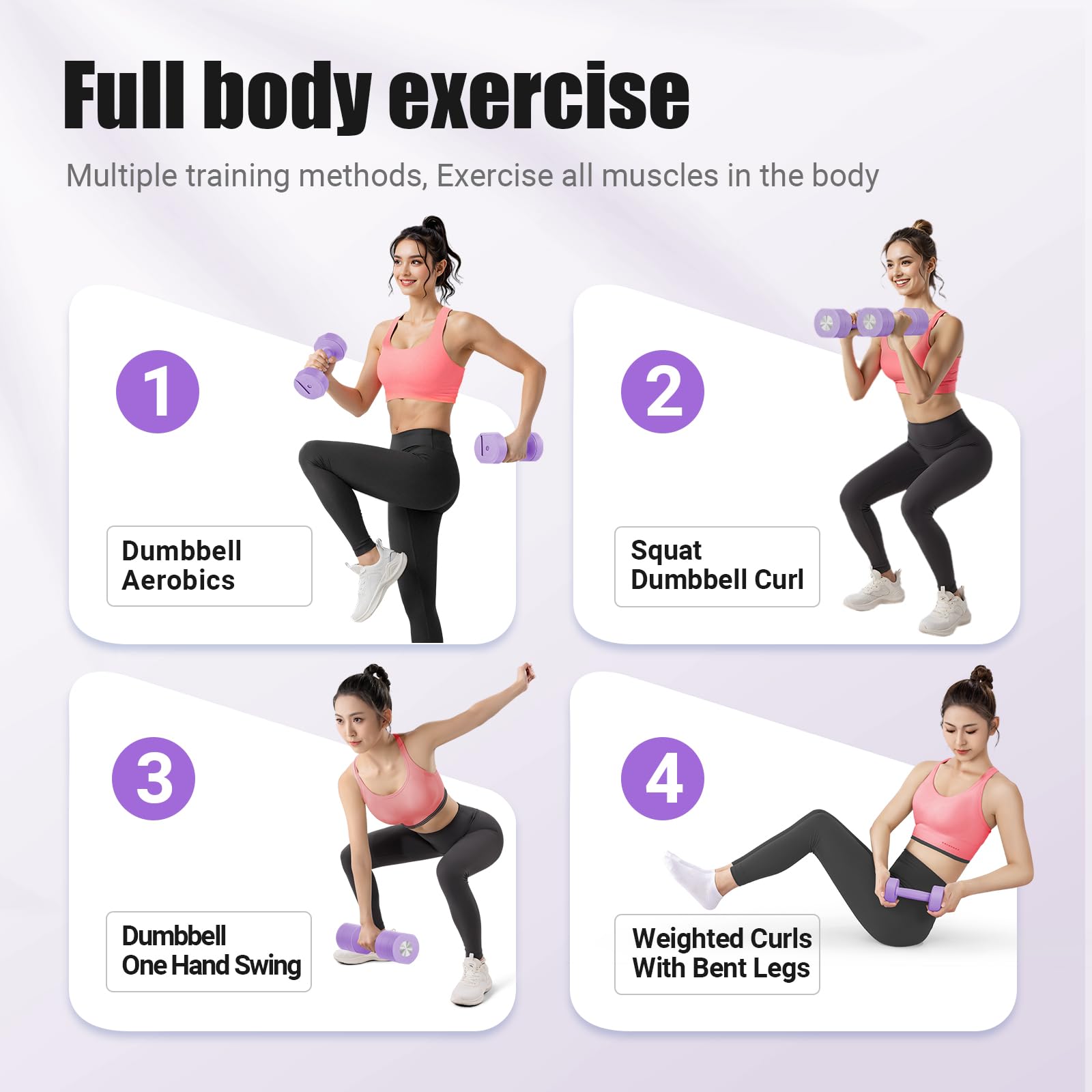 2444 Adjustable Dumbbell 4kg Set for Home Gym