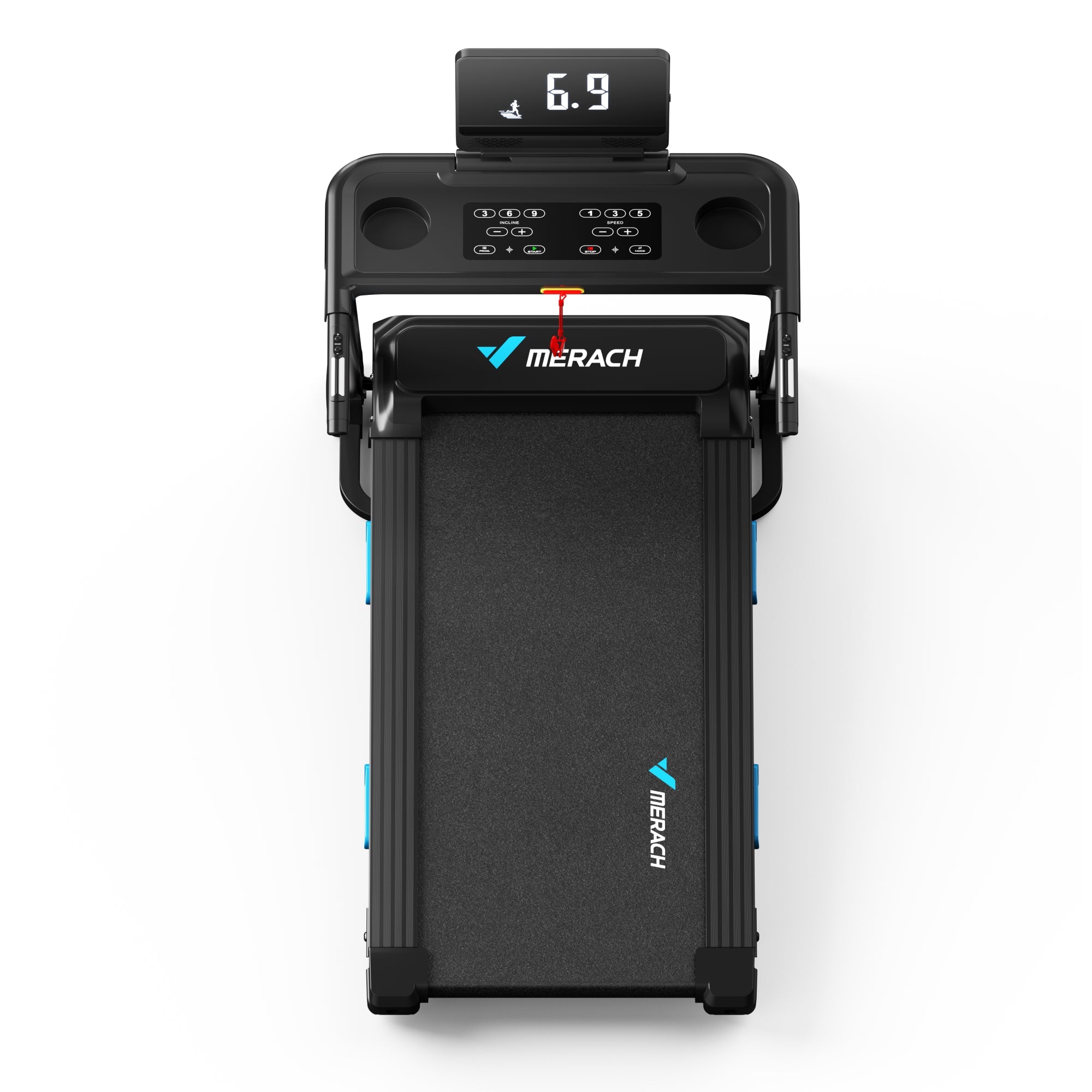 T12 Foldable Treadmill with 15% Auto-Incline