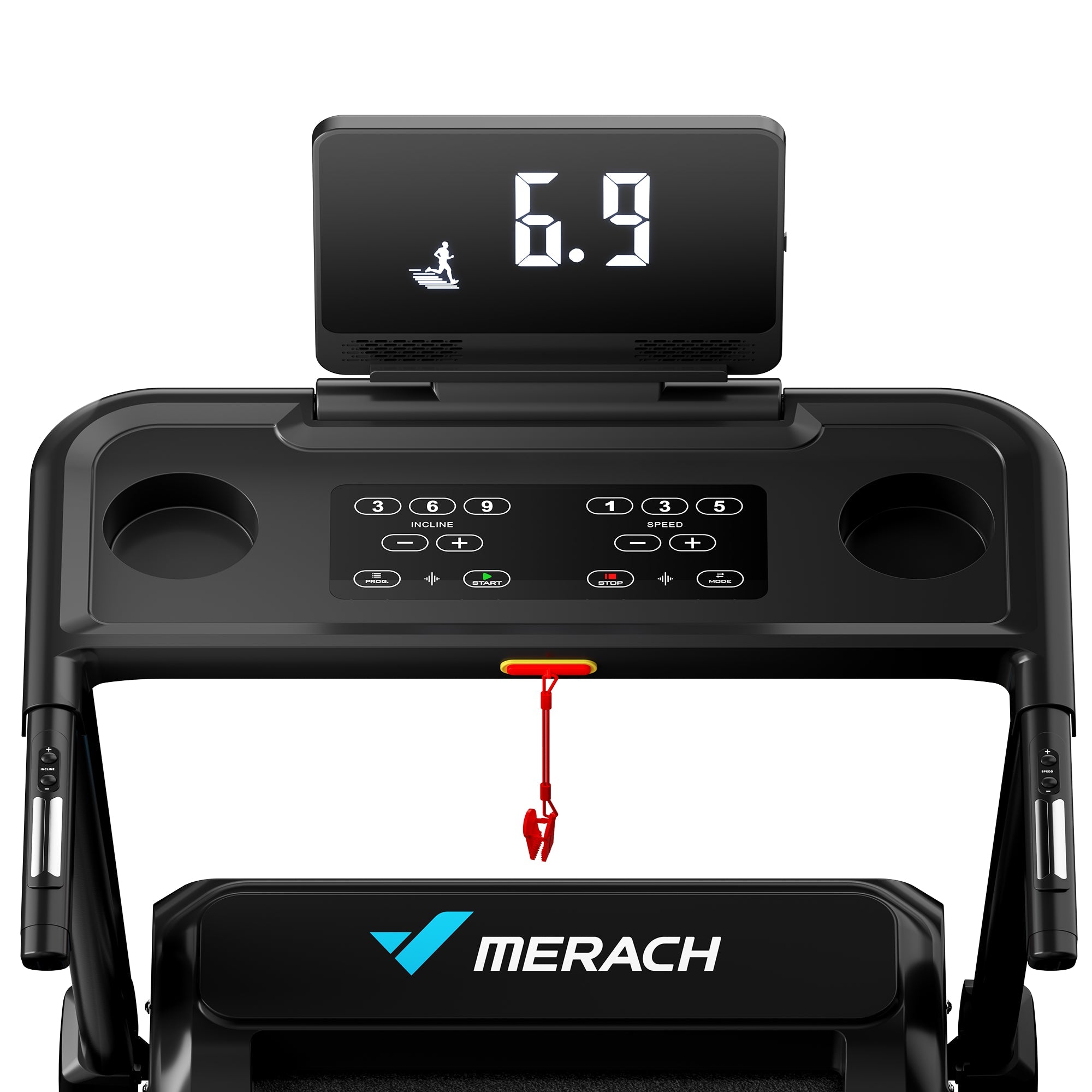 T12 Foldable Treadmill with 15% Auto-Incline