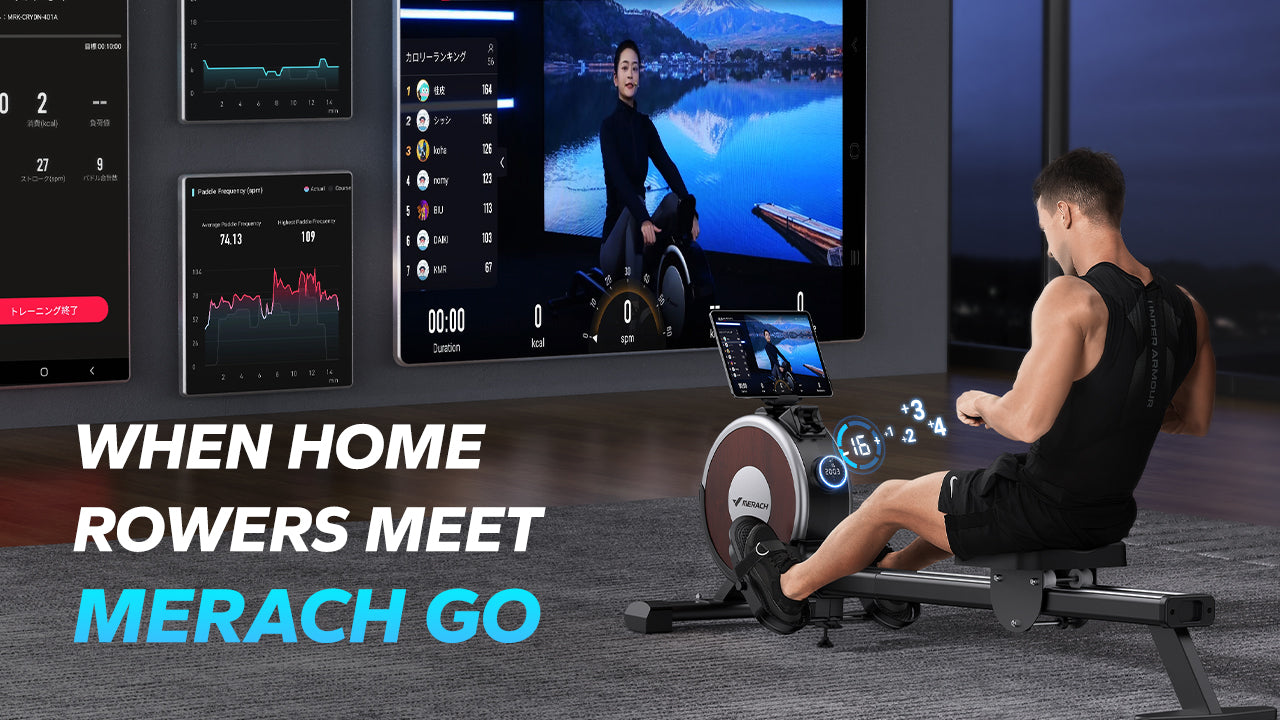 When Home Rowing Machines Meet MERACH Go Tech