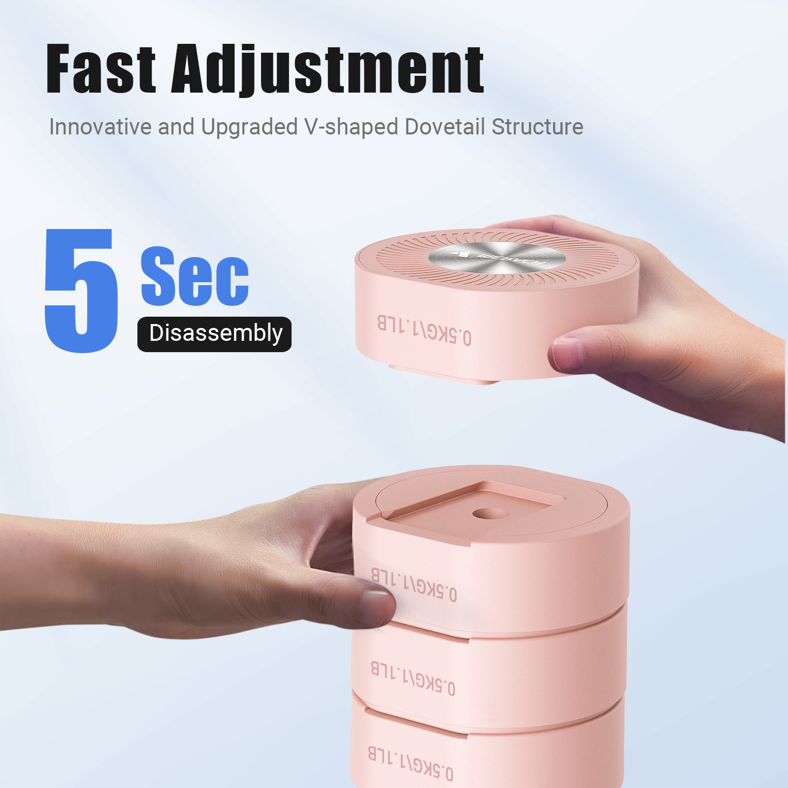 2444 Adjustable Dumbbell 4kg Set for Home Gym