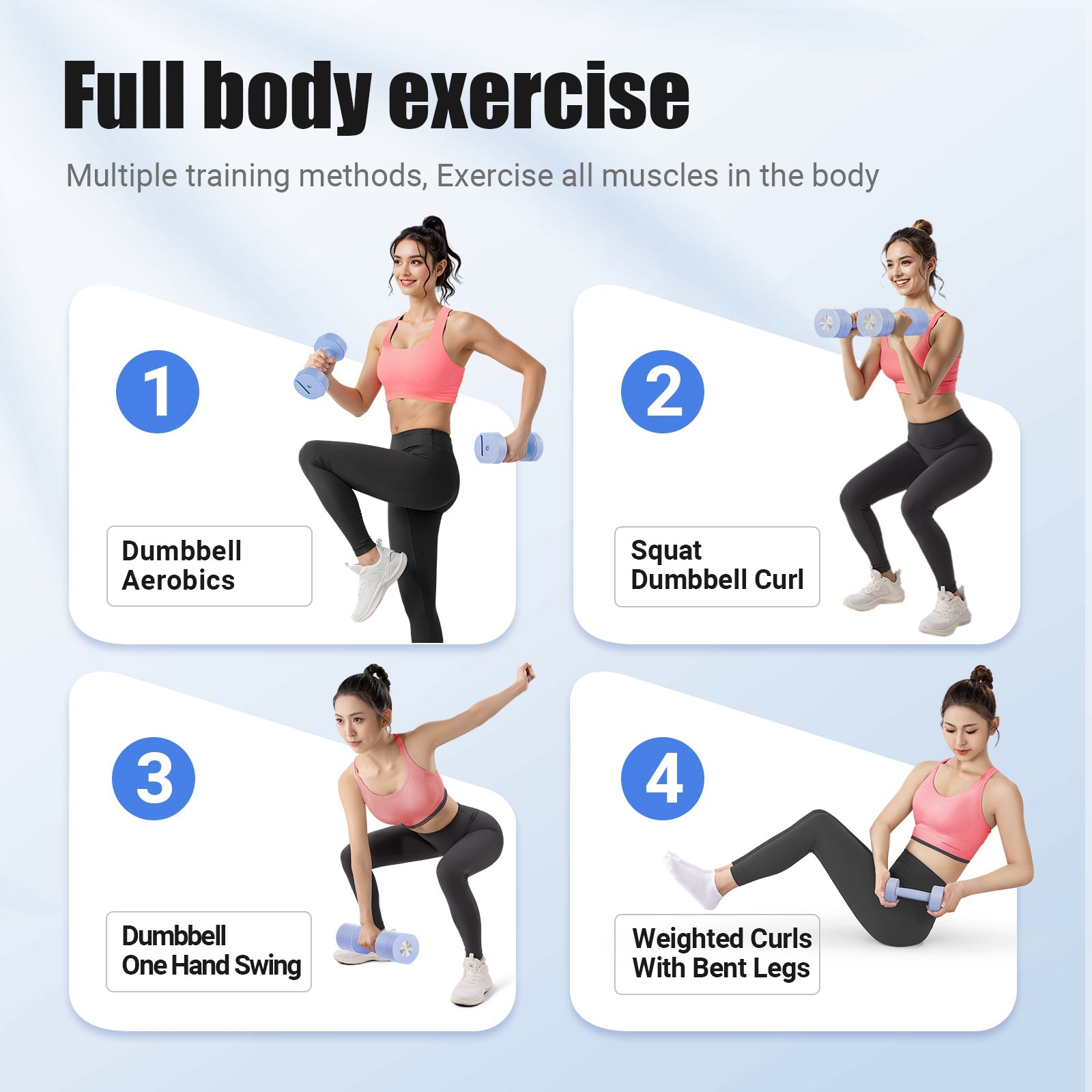 2444 Adjustable Dumbbell 4kg Set for Home Gym