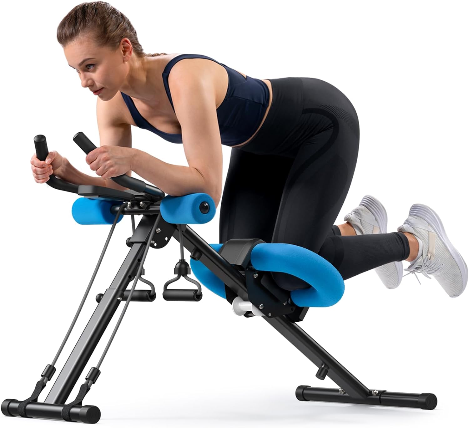 2314 Foldable Adjustable Ab Trainer Machine for Home Use