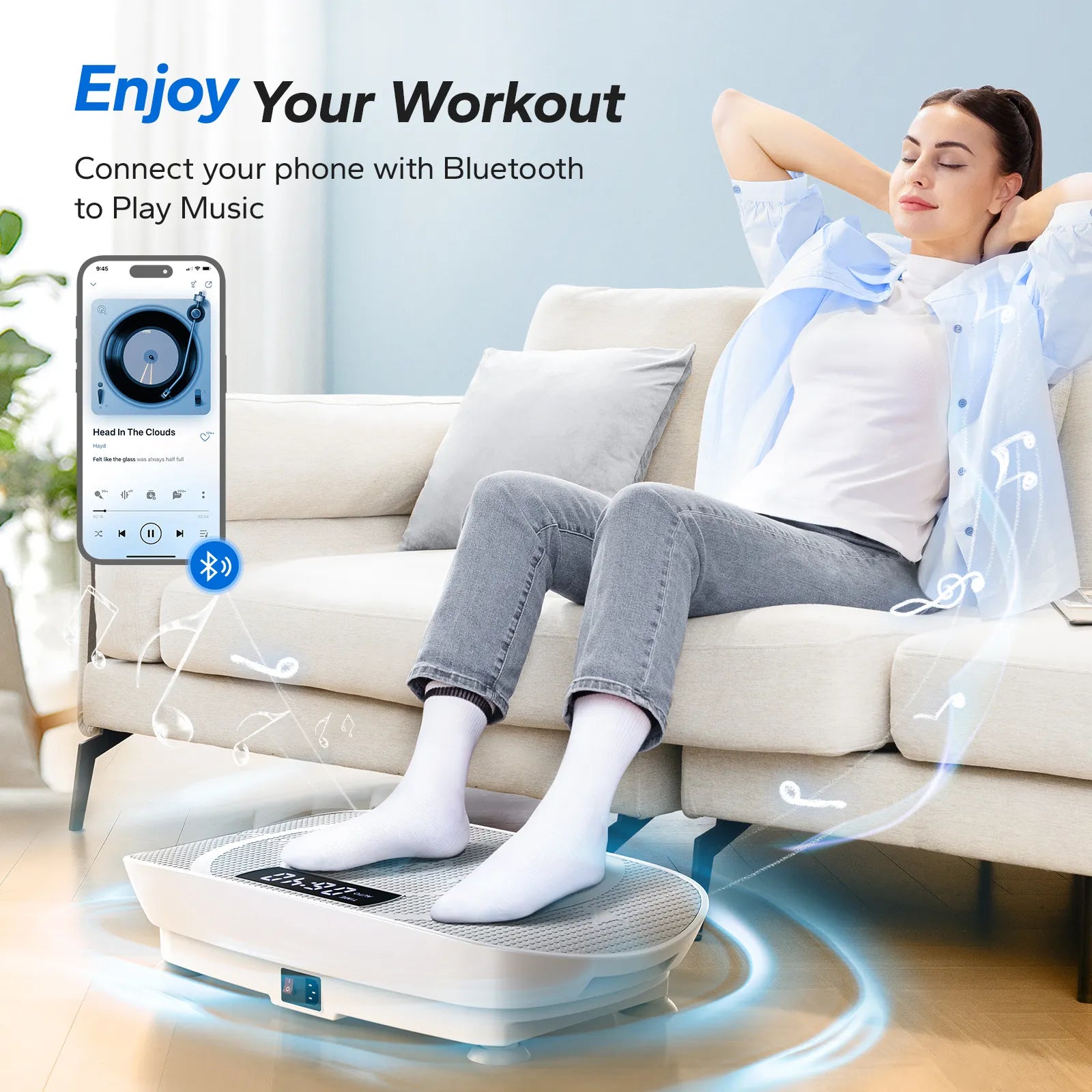 Whole Body Vibration Plate