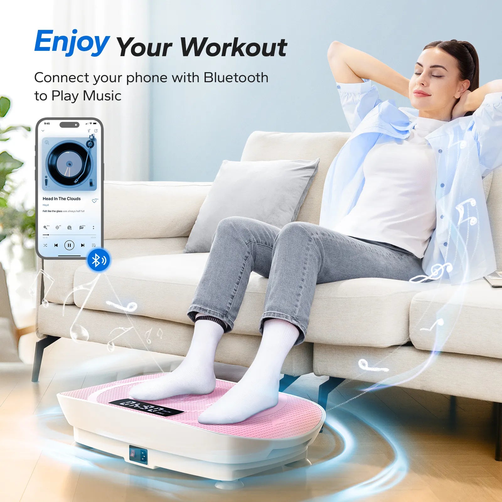 Whole Body Vibration Plate