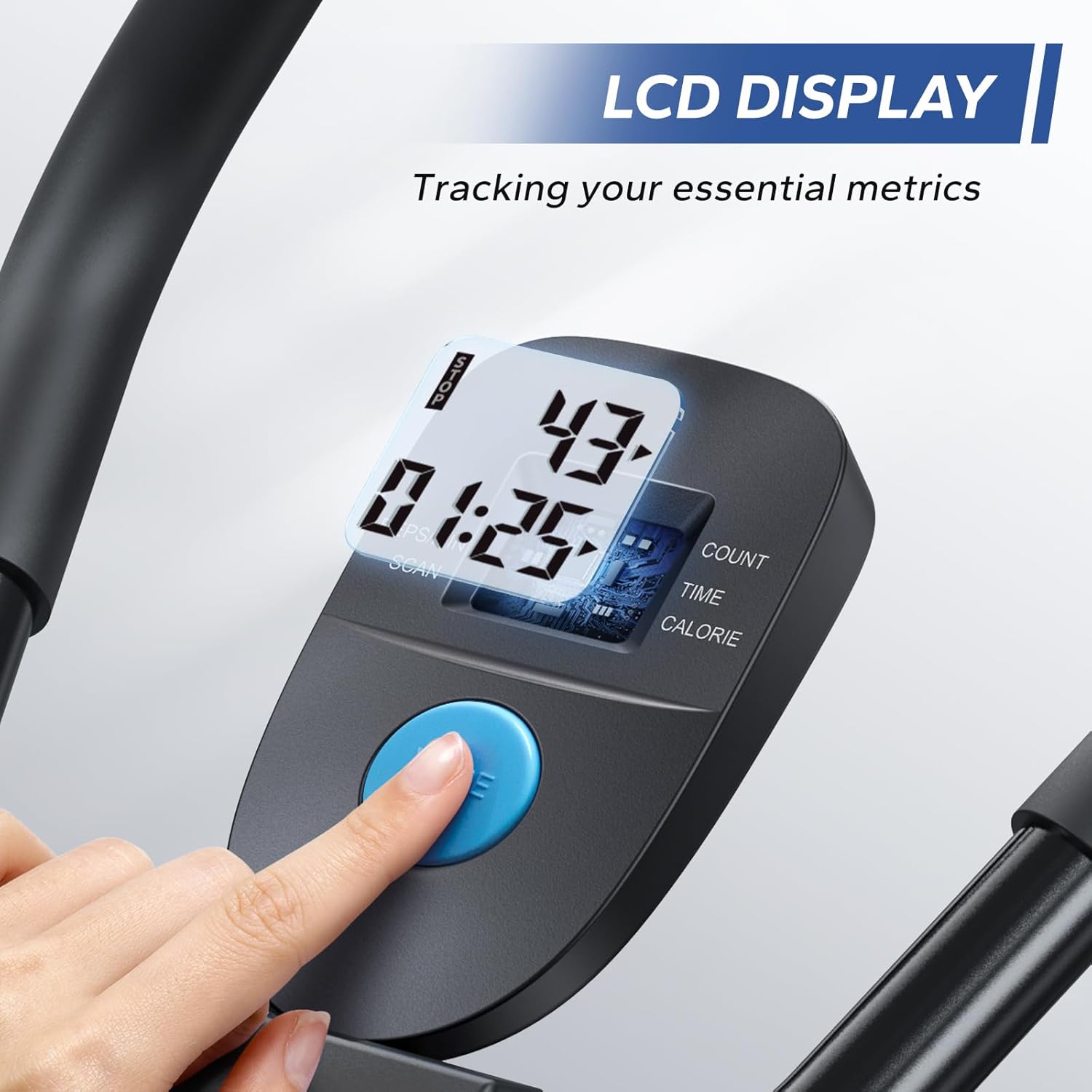 2314 Foldable Adjustable Ab Trainer Machine for Home Use