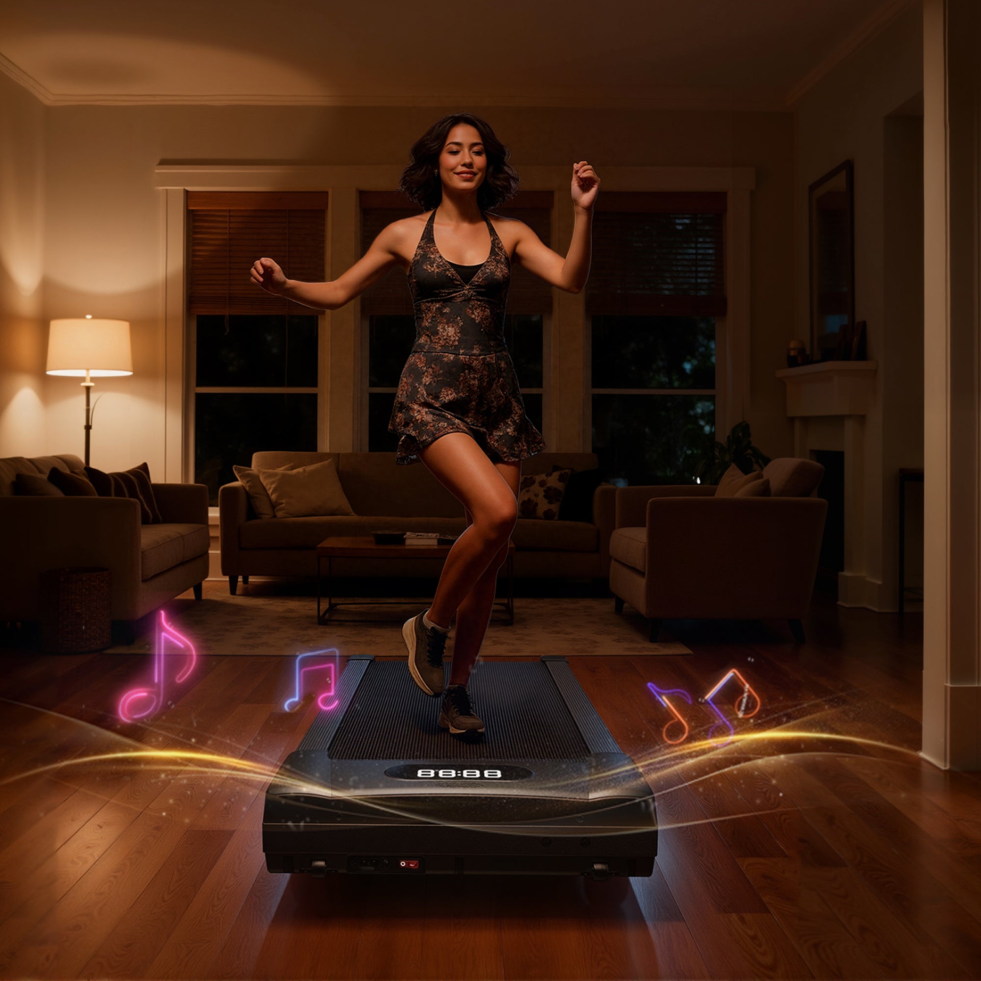 W50 Lite Walking Pad Under Desk Treadmill with 10% Auto Incline