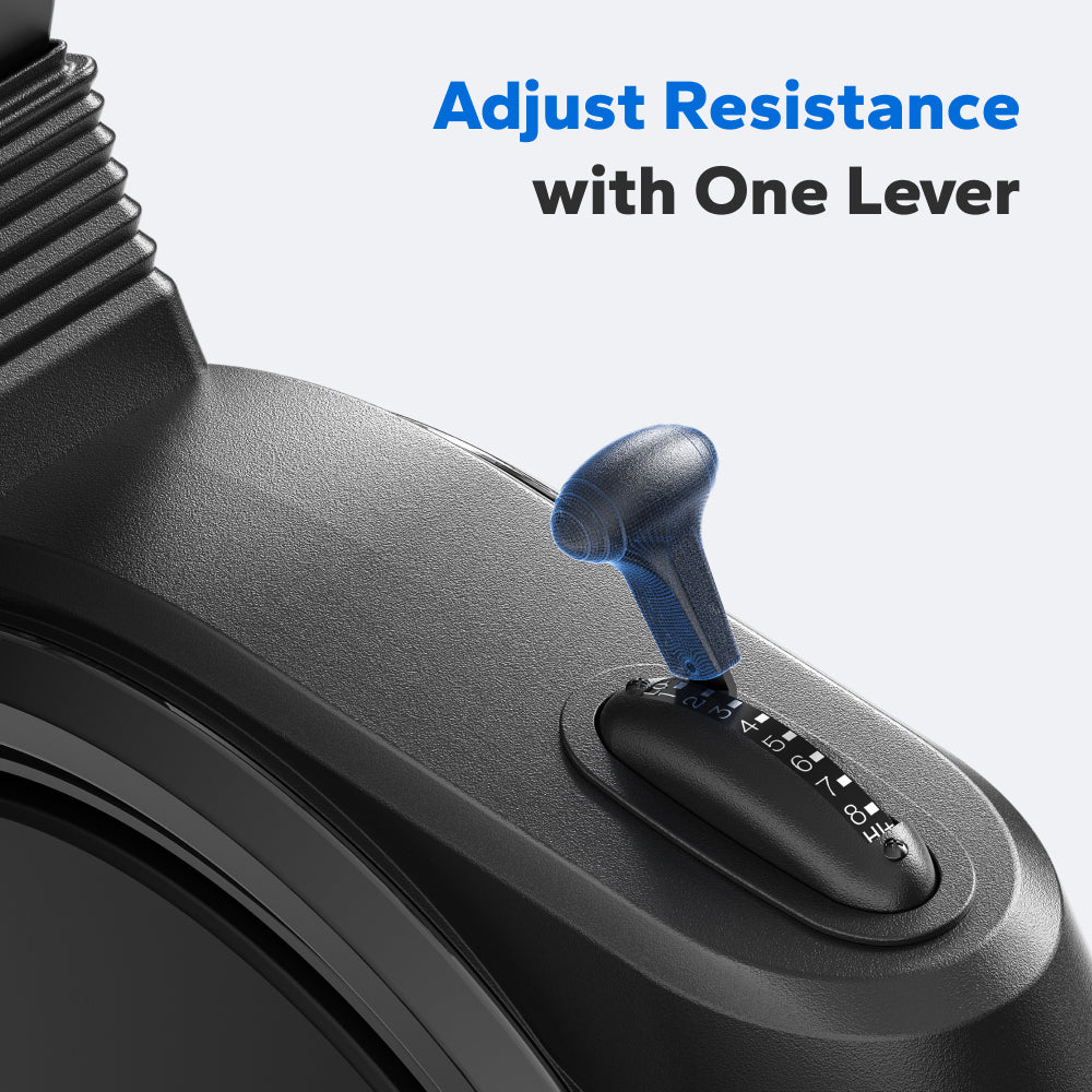 S19 Pro Recumbent Exercise Bike with 8-Level Magnetic Resistance for Home Use