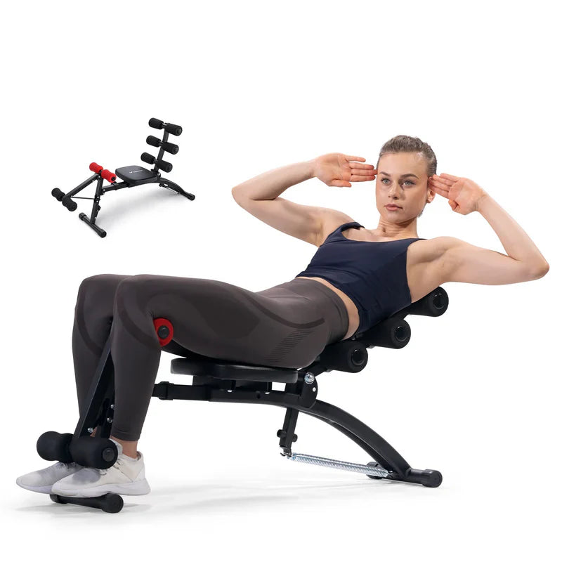 2415 Multi-Functional Adjustable Ab Trainer Machine for Home Gym