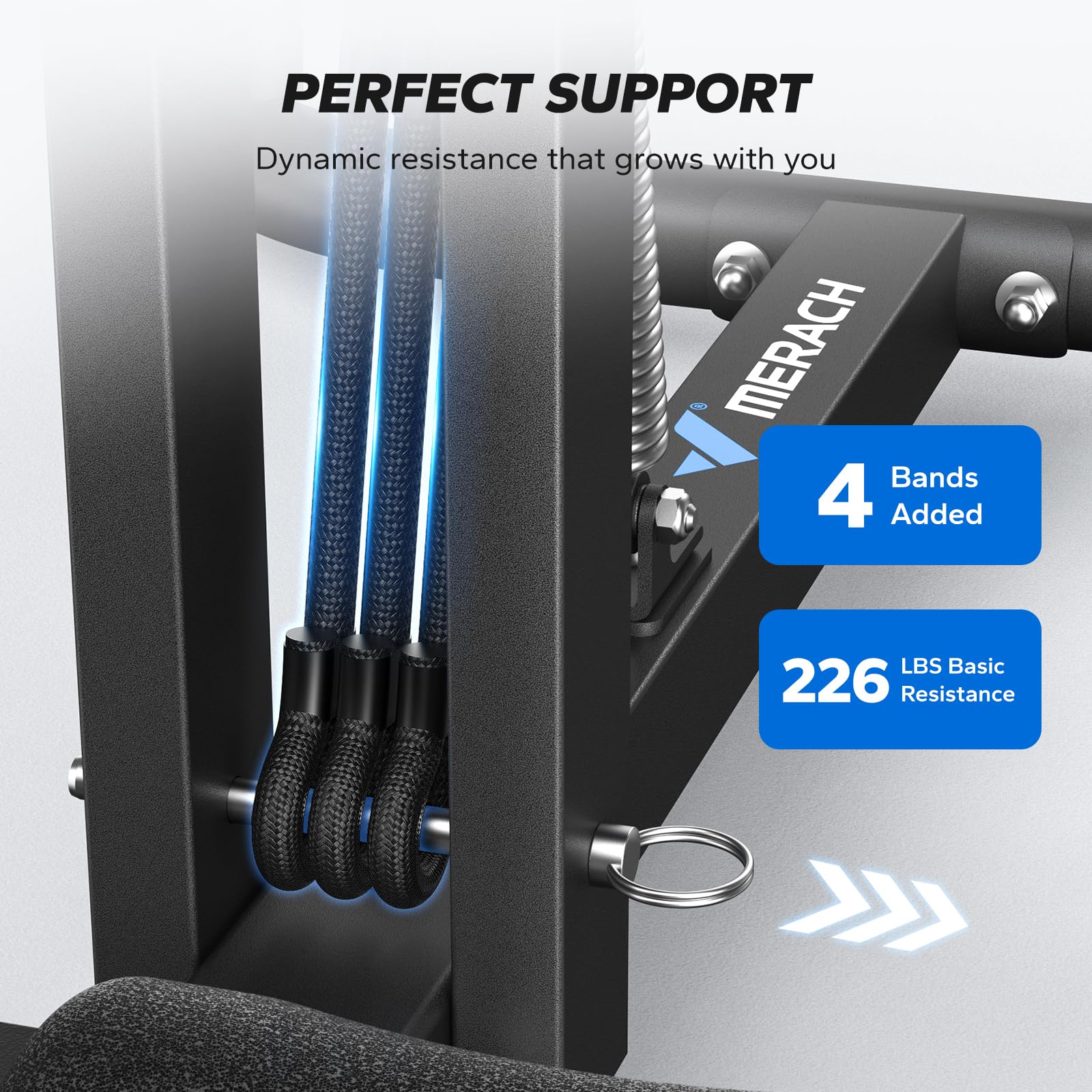 2417 Deep Squat Machine Adjustable Glutes Trainer Machine for Home Gym