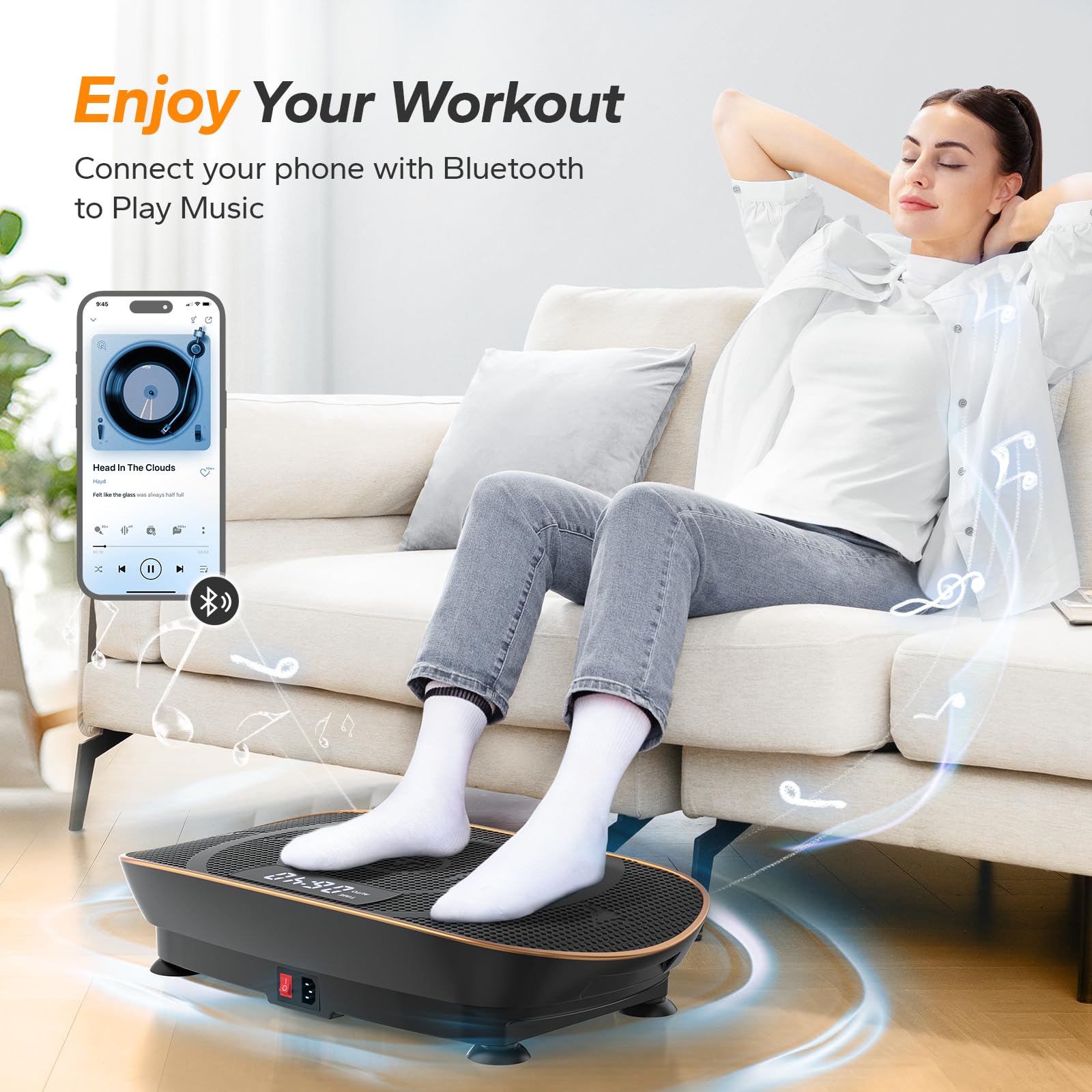 CV30 Pro Whole Body Workout Vibration Plate