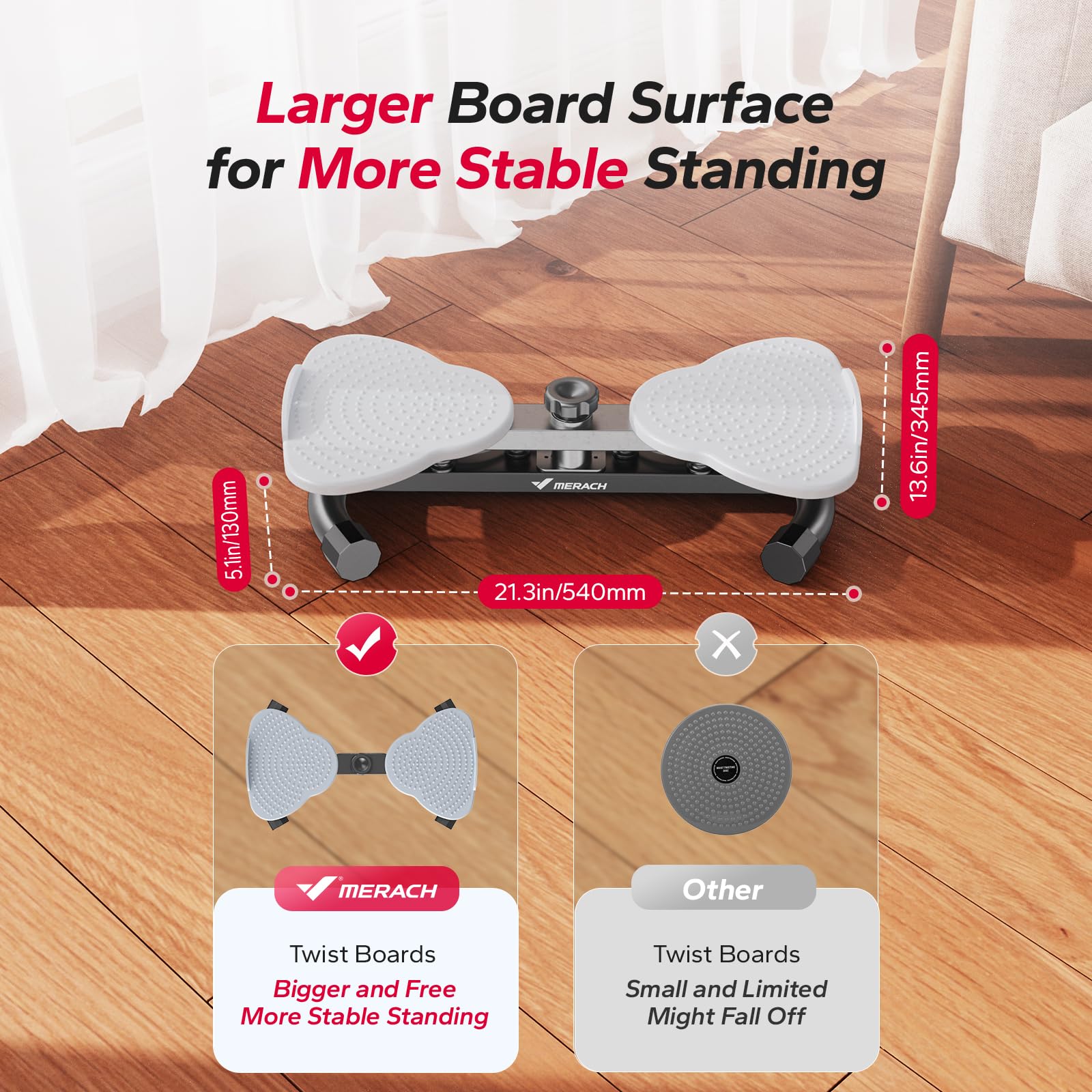 2465 Ab Twister Board with 300lb Capacity for Home Use