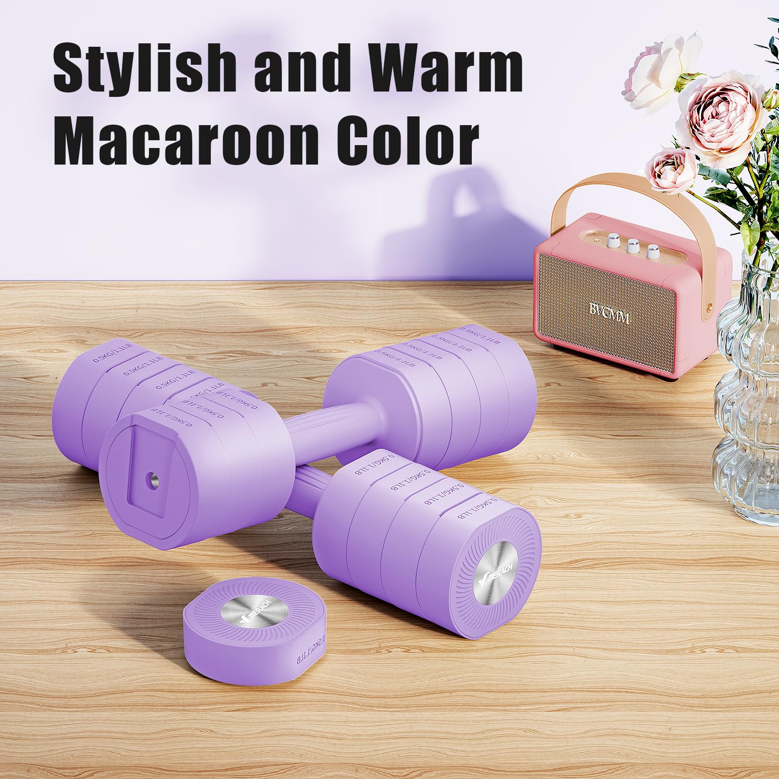 2444 Adjustable Dumbbell 4kg Set for Home Gym