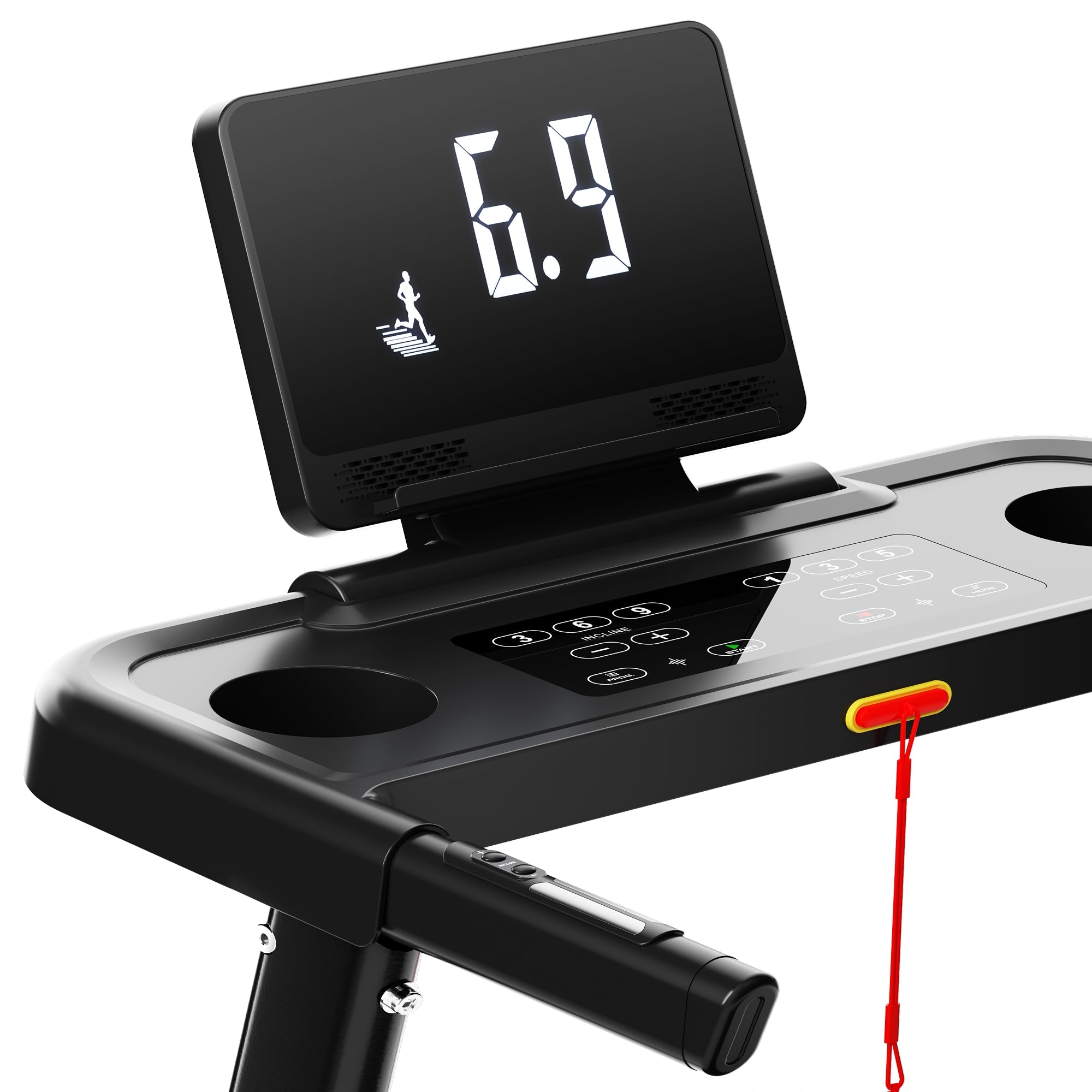 T12 Foldable Treadmill with 15% Auto-Incline